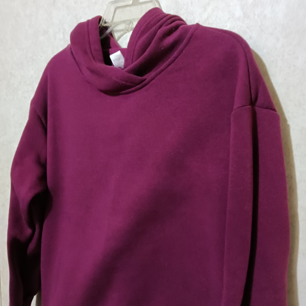 Just Be purple pullover hoodie size large - Picture 3 of 5